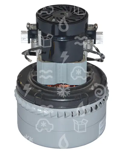 motor vysavače 650 W/24 V DC, AMETEK LAMB 116514-13, periferní bypass, 5,7